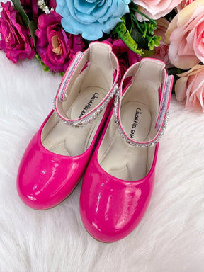 Sapatilha Flor di Mila Pink "Perolas" Luxo - Leveza e Charme para os Pezinhos | Bebeloo Kids