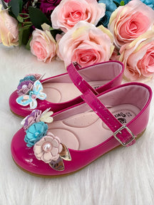 Sapatilha Doce Pe Juju Jardim Encantado Pink - Leveza e Charme para os Pezinhos | Bebeloo Kids
