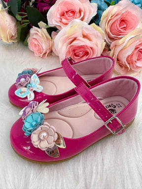 Sapatilha Doce Pe Juju Jardim Encantado Pink - Leveza e Charme para os Pezinhos | Bebeloo Kids