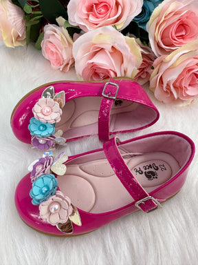 Sapatilha Doce Pe Juju Jardim Encantado Pink - Leveza e Charme para os Pezinhos | Bebeloo Kids