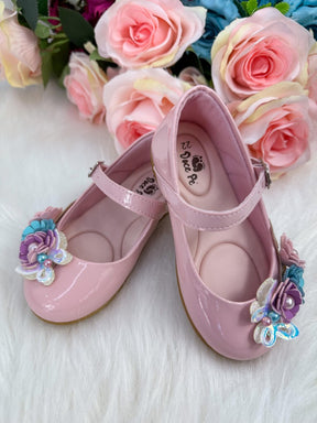 Sapatilha Doce Pe Juju Jardim Encantado Rosa - Leveza e Charme para os Pezinhos | Bebeloo Kids