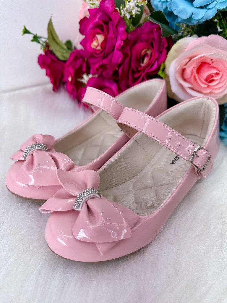 Sapatilha Flor Di Mila Rubia Saltinho Rosa Bebe - Leveza e Charme para os Pezinhos | Bebeloo Kids