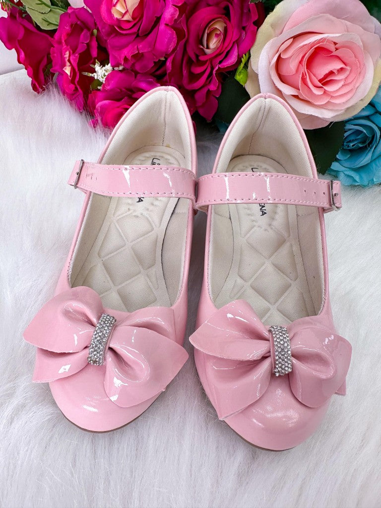 Sapatilha Flor Di Mila Rubia Saltinho Rosa Bebe - Leveza e Charme para os Pezinhos | Bebeloo Kids