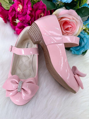 Sapatilha Flor Di Mila Rubia Saltinho Rosa Bebe - Leveza e Charme para os Pezinhos | Bebeloo Kids