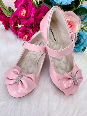 Sapatilha Flor Di Mila Rubia Saltinho Rosa Bebe - Leveza e Charme para os Pezinhos | Bebeloo Kids