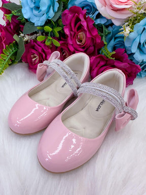 Sapatilha Flor Di MIla Maya Rosa Bebe - Leveza e Charme para os Pezinhos | Bebeloo Kids
