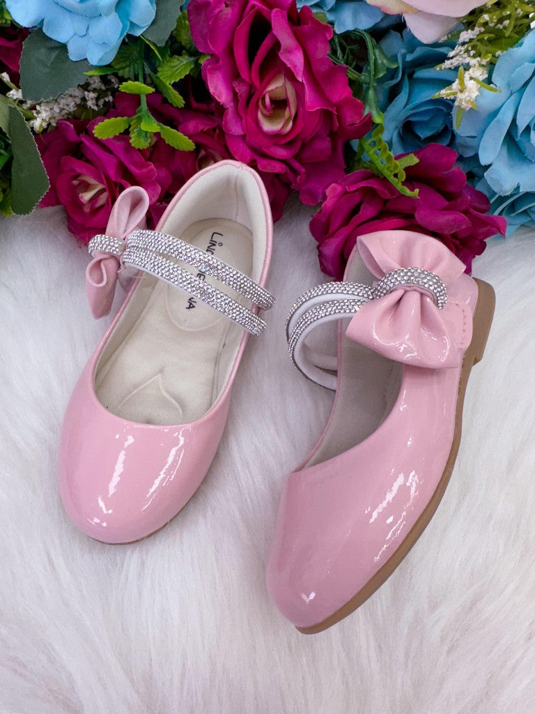 Sapatilha Flor Di MIla Maya Rosa Bebe - Leveza e Charme para os Pezinhos | Bebeloo Kids