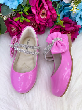 Sapatilha Flor Di MIla Maya Rosa Chiclete - Leveza e Charme para os Pezinhos | Bebeloo Kids