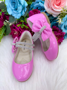 Sapatilha Flor Di MIla Maya Rosa Chiclete - Leveza e Charme para os Pezinhos | Bebeloo Kids