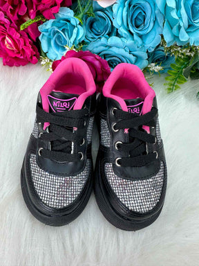 Tênis Nilqi Fashion Preto - Conforto e Liberdade para Brincar | Bebeloo Kids