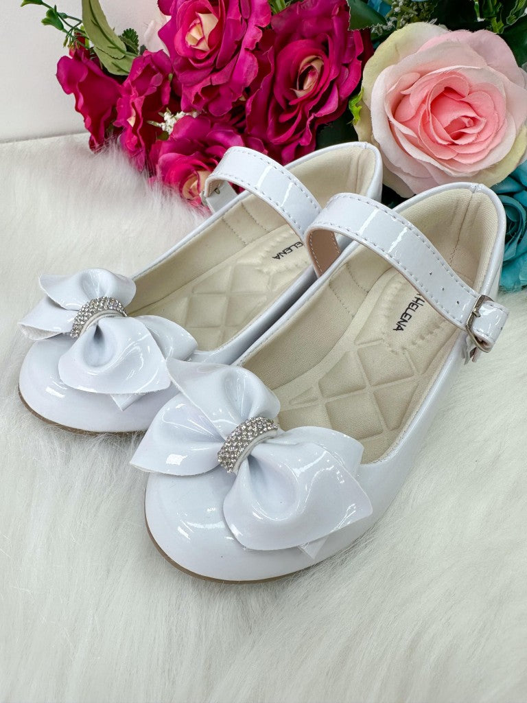 Sapatilha Flor Di Mila Rubia Saltinho Branco - Leveza e Charme para os Pezinhos | Bebeloo Kids
