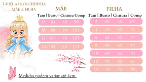Vestido Blogueirinha Mãe e Filha Nina Off - Leveza e Elegância para Meninas | Bebeloo Kids