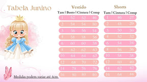 Vestido Junino Boneca Kelly - Leveza e Elegância para Meninas | Bebeloo Kids