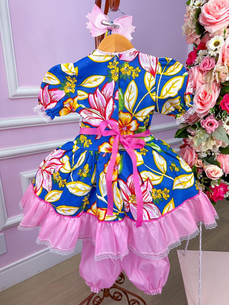 Vestido Junino Claudete - Leveza e Elegância para Meninas | Bebeloo Kids