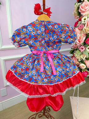 Vestido Junino Matilde 2 - Leveza e Elegância para Meninas | Bebeloo Kids