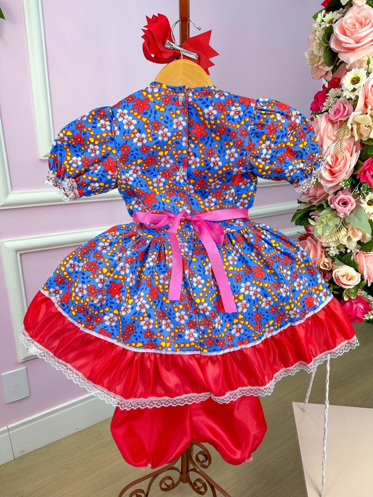 Vestido Junino Matilde 2 - Leveza e Elegância para Meninas | Bebeloo Kids