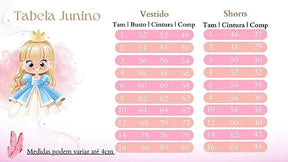 Vestido Junino Matilde 2 - Leveza e Elegância para Meninas | Bebeloo Kids