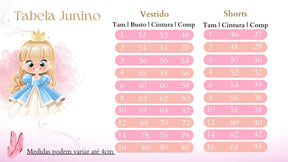 Vestido Junino Olga - Leveza e Elegância para Meninas | Bebeloo Kids