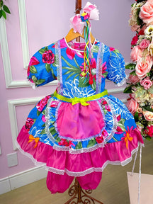 Vestido Junino Rute - Leveza e Elegância para Meninas | Bebeloo Kids