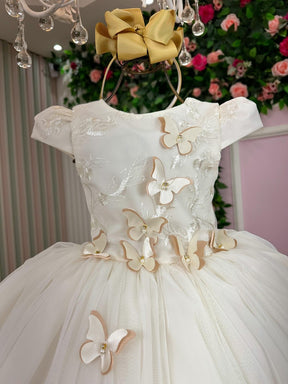 Vestido Juvenil - Midi Vila Lele Sabrina Off - Leveza e Elegância para Meninas | Bebeloo Kids
