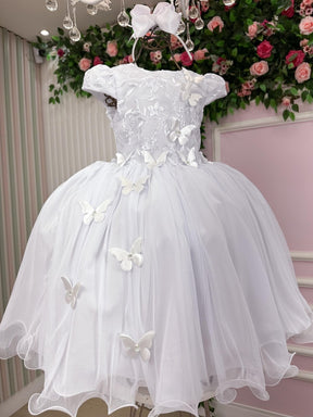 Vestido Juvenil - Midi Vila Lele Sabrina Branco (VESTJMDSBRNCO)