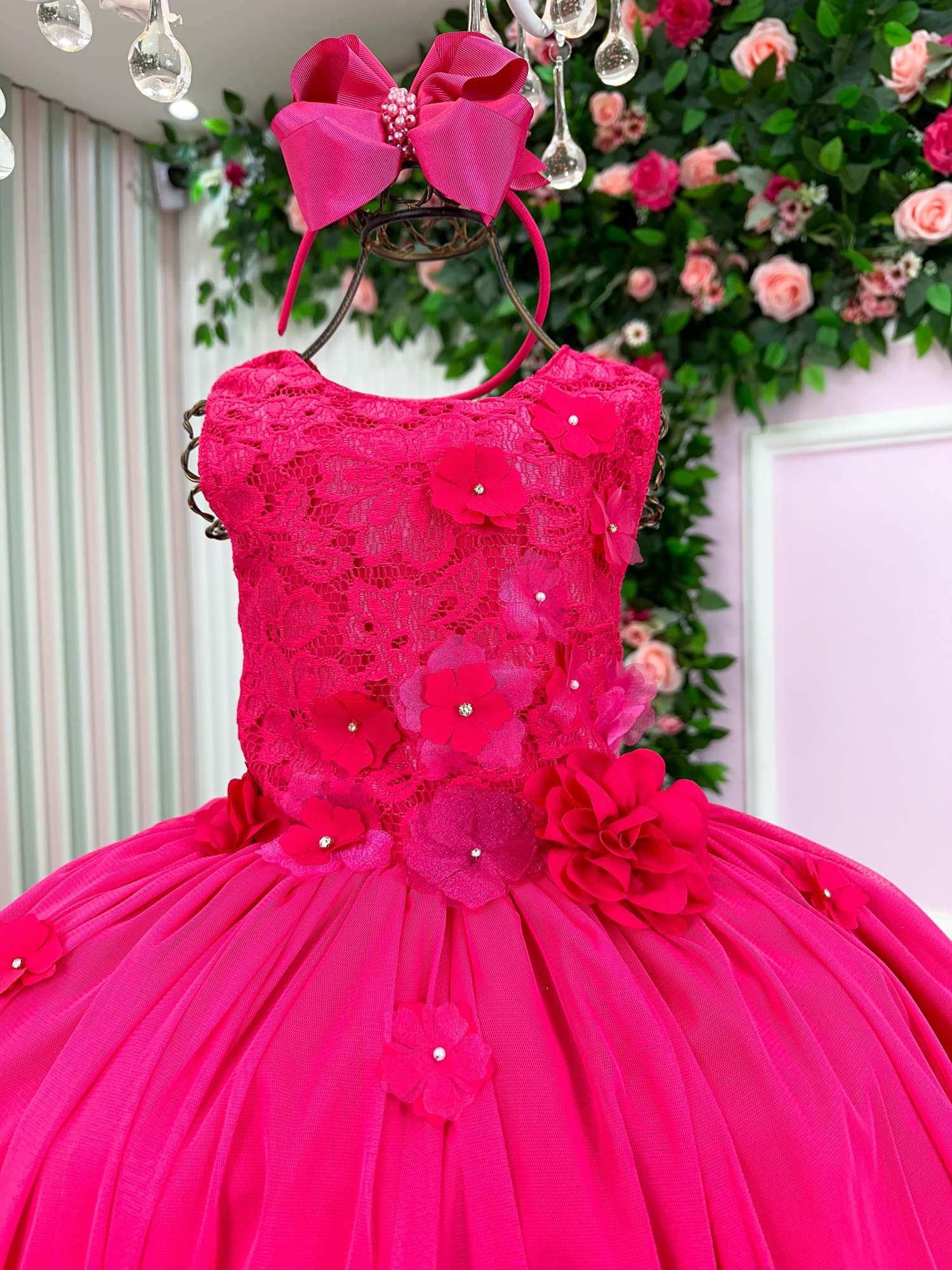 Vestido Juvenil Vila Lele Regata Flores Pink - Leveza e Elegância para Meninas | Bebeloo Kids