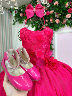 Vestido Juvenil Vila Lele Regata Flores Pink - Leveza e Elegância para Meninas | Bebeloo Kids