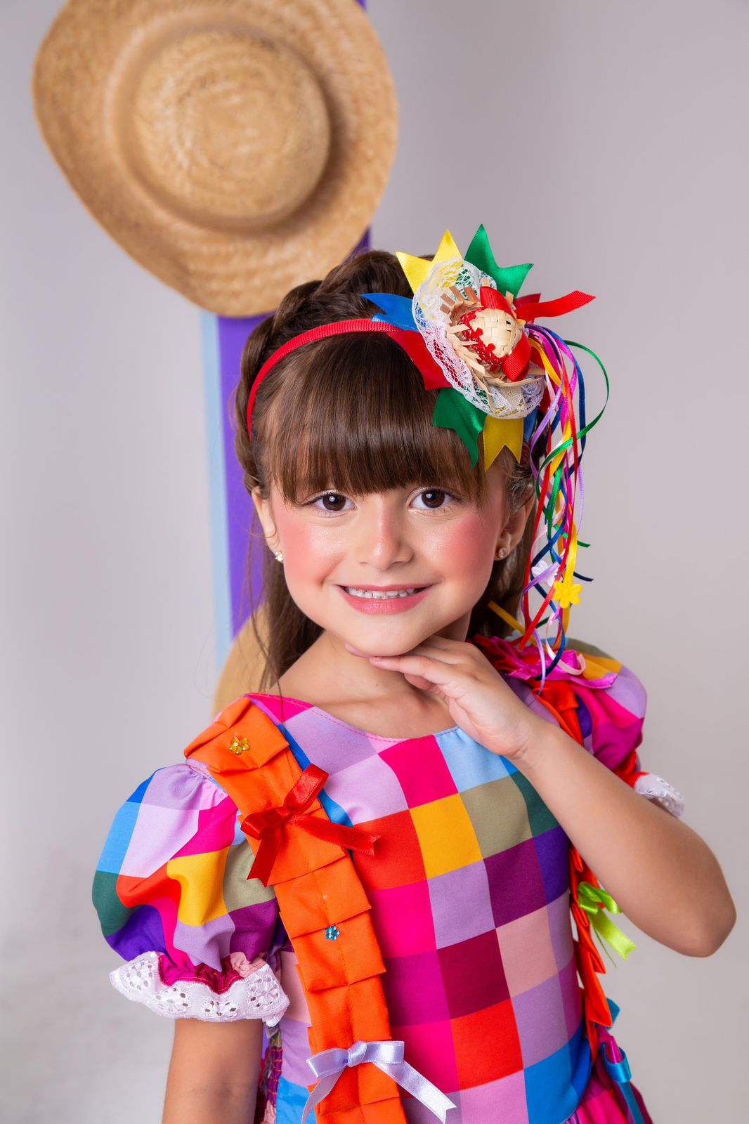 Vestido Marie Junino Arraia do Sertão Luxo Modelo 2 - Leveza e Elegância para Meninas | Bebeloo Kids
