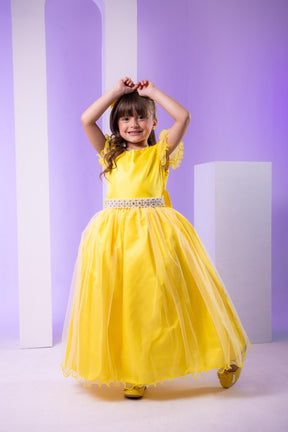 Vestido Marie Longo Amanda Amarelo - Leveza e Elegância para Meninas | Bebeloo Kids