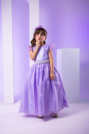 Vestido Marie Longo Amanda Lilas - Leveza e Elegância para Meninas | Bebeloo Kids