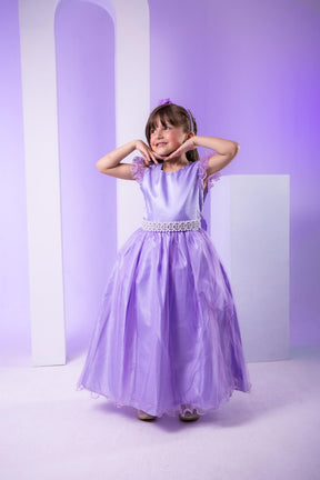 Vestido Marie Longo Amanda Lilas - Leveza e Elegância para Meninas | Bebeloo Kids