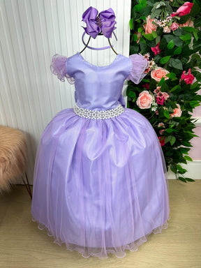 Vestido Marie Longo Amanda Lilas - Leveza e Elegância para Meninas | Bebeloo Kids