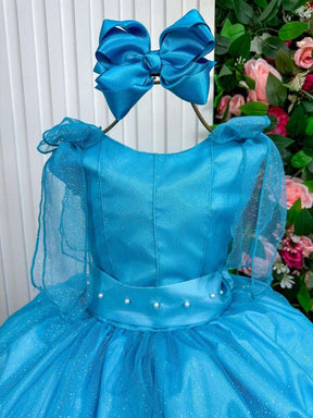 Vestido Marie Longo Mel Azul Tiffany