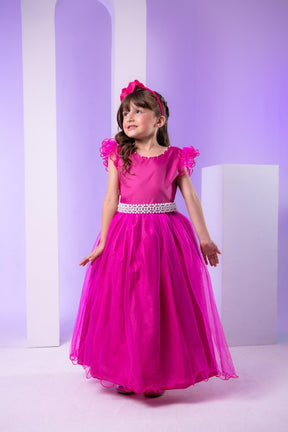 Vestido Marie Longo Amanda Pink - Leveza e Elegância para Meninas | Bebeloo Kids