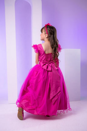 Vestido Marie Longo Amanda Pink - Leveza e Elegância para Meninas | Bebeloo Kids