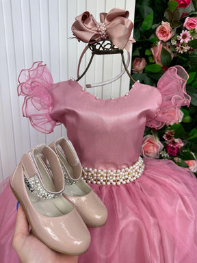 Vestido Marie Longo Amanda Rose - Leveza e Elegância para Meninas | Bebeloo Kids