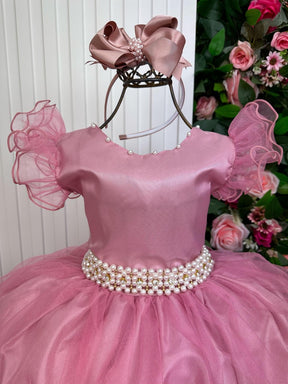 Vestido Marie Longo Amanda Rose - Leveza e Elegância para Meninas | Bebeloo Kids