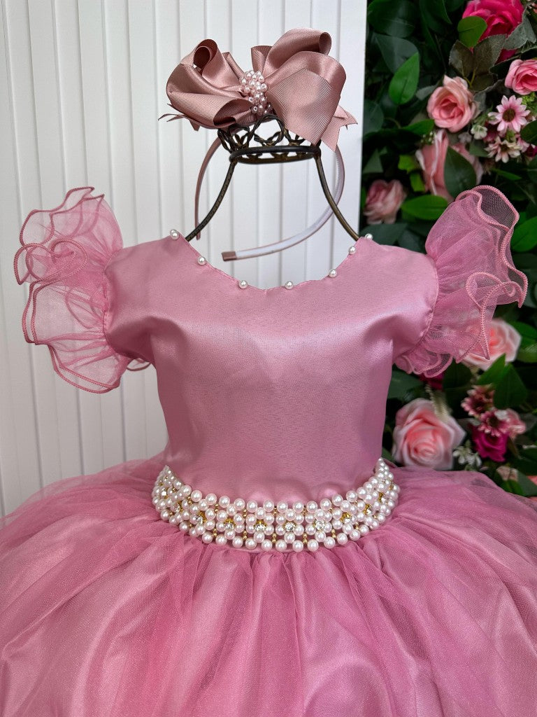 Vestido Marie Longo Amanda Rose - Leveza e Elegância para Meninas | Bebeloo Kids