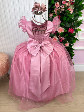 Vestido Marie Longo Amanda Rose - Leveza e Elegância para Meninas | Bebeloo Kids