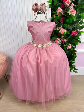 Vestido Marie Longo Larissa Rose - Leveza e Elegância para Meninas | Bebeloo Kids