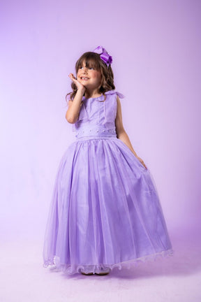 Vestido Marie Longo Mel Lilas - Leveza e Elegância para Meninas | Bebeloo Kids