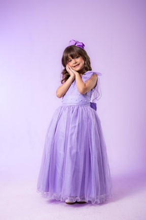 Vestido Marie Longo Mel Lilas - Leveza e Elegância para Meninas | Bebeloo Kids