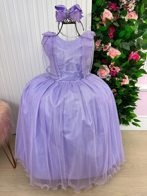 Vestido Marie Longo Mel Lilas - Leveza e Elegância para Meninas | Bebeloo Kids