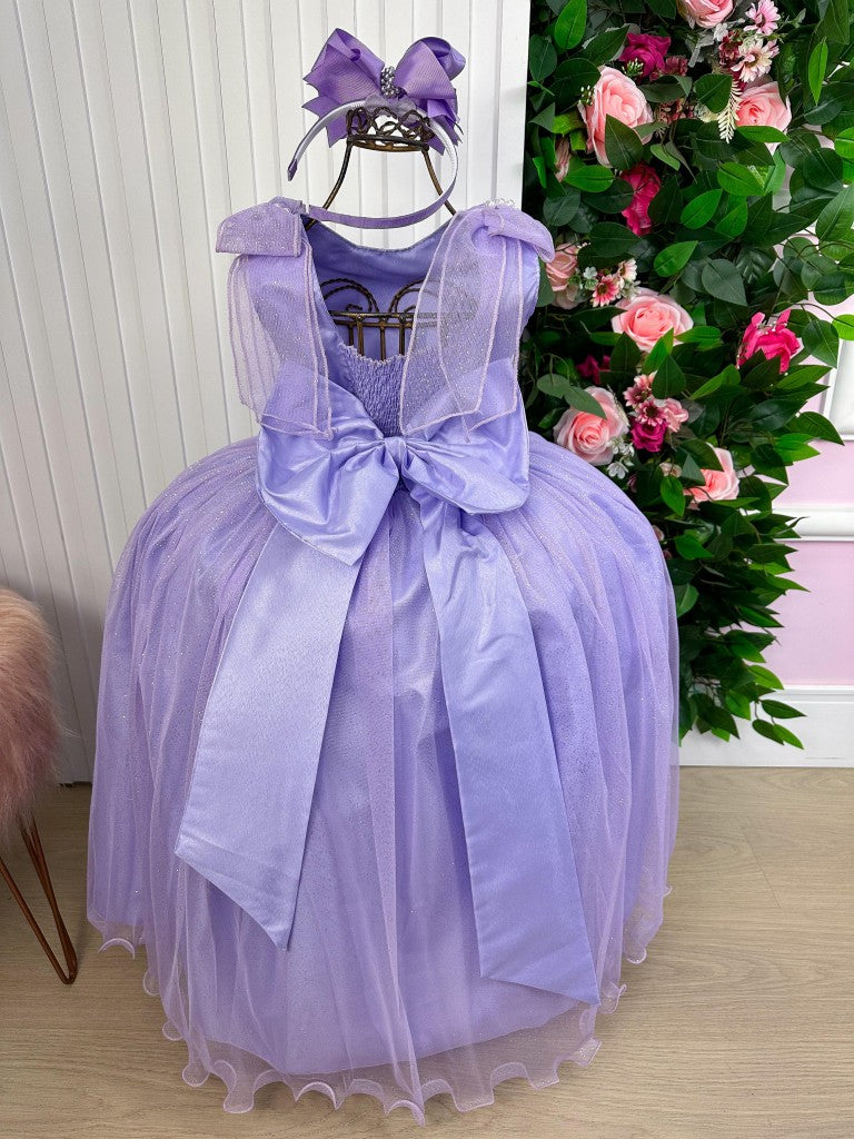 Vestido Marie Longo Mel Lilas - Leveza e Elegância para Meninas | Bebeloo Kids