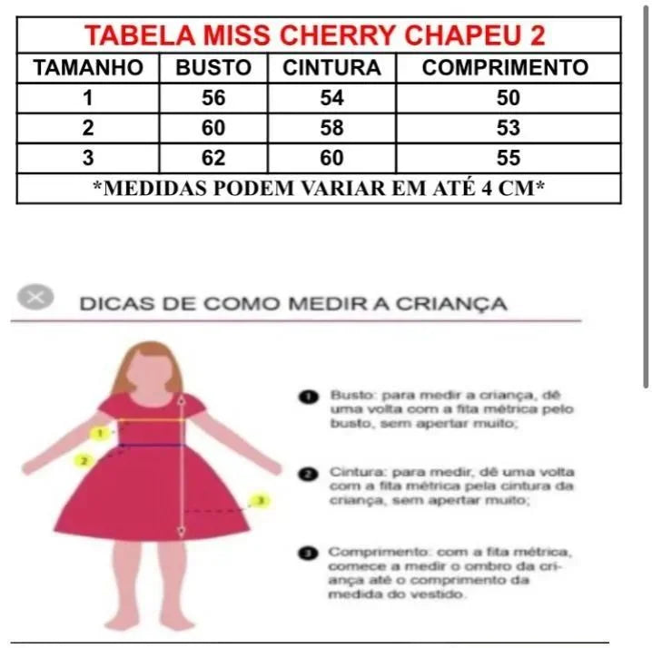 Vestido Miss Cherry Chapeu Lilas Flores e Borboletas - Leveza e Elegância para Meninas | Bebeloo Kids