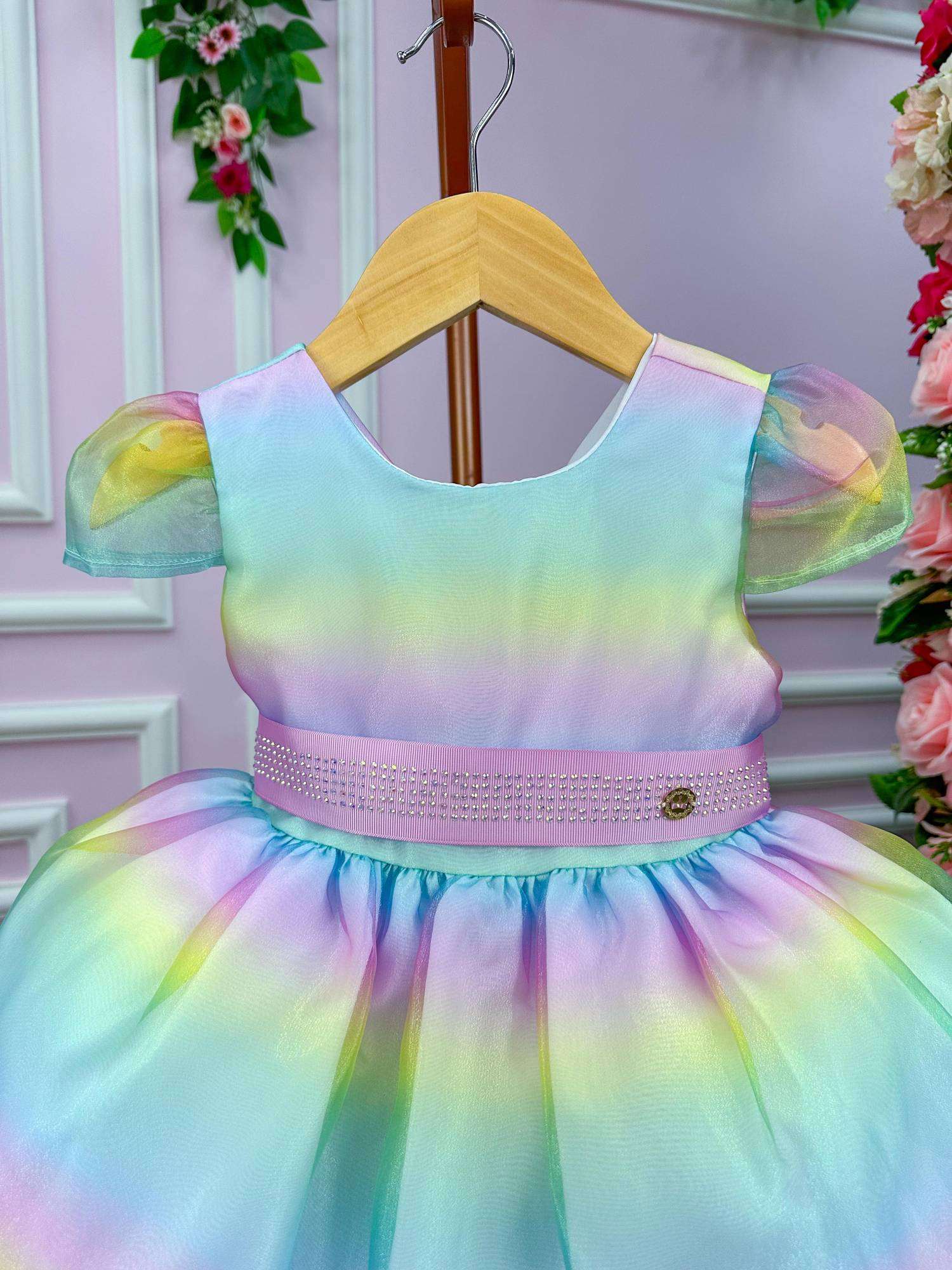 Vestido Miss Sweet Colorido - Arco Iris Candy