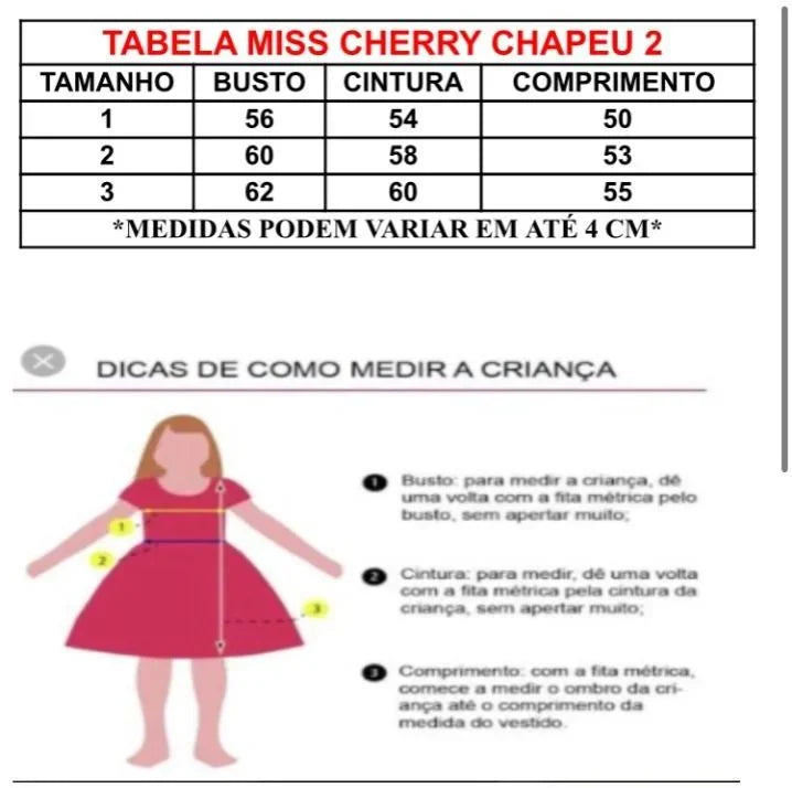 Vestido Miss Cherry Chapeu Azul Bebe Flores e Borboletas - Leveza e Elegância para Meninas | Bebeloo Kids