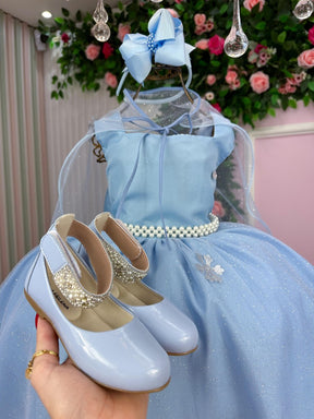 Vestido Tematico Frozen - Leveza e Elegância para Meninas | Bebeloo Kids