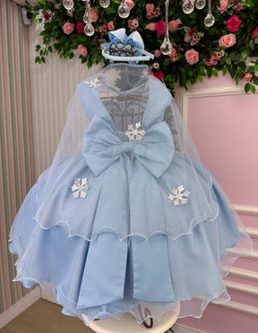Vestido Tematico Frozen - Leveza e Elegância para Meninas | Bebeloo Kids