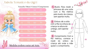 Vestido Temáticos da Gigi Bolofofos - Bolo Fofos Rosa - Leveza e Elegância para Meninas | Bebeloo Kids